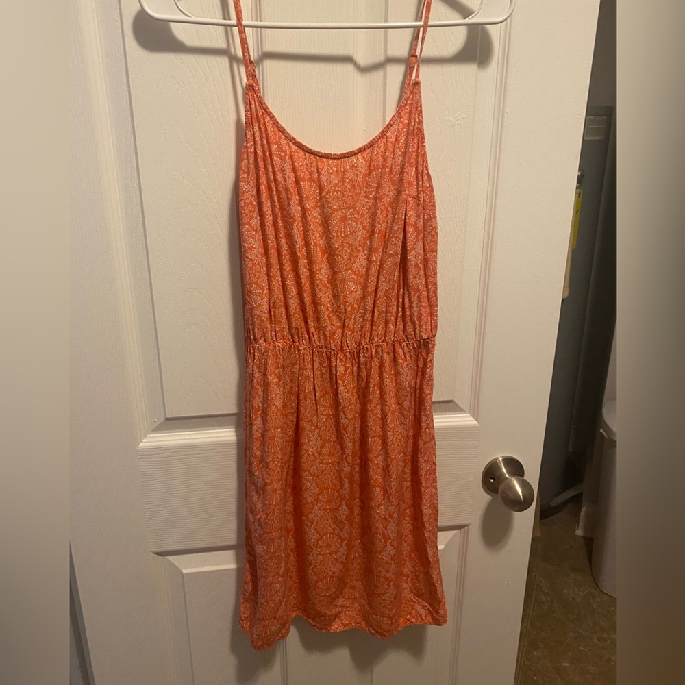 Simple, A-line dress with cute nautical print!